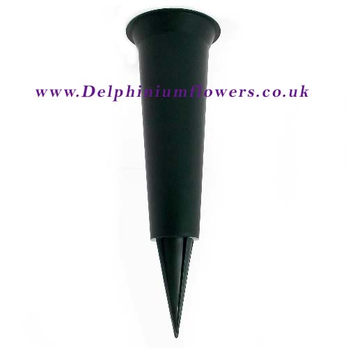Grave Vase Cone Spike - 10cm - Click Image to Close